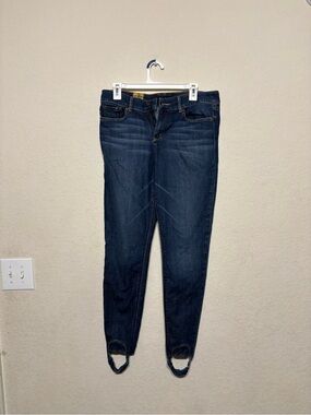 J&Company Los Angeles Women’s Dark Blue Skinny Stirrup Jeans